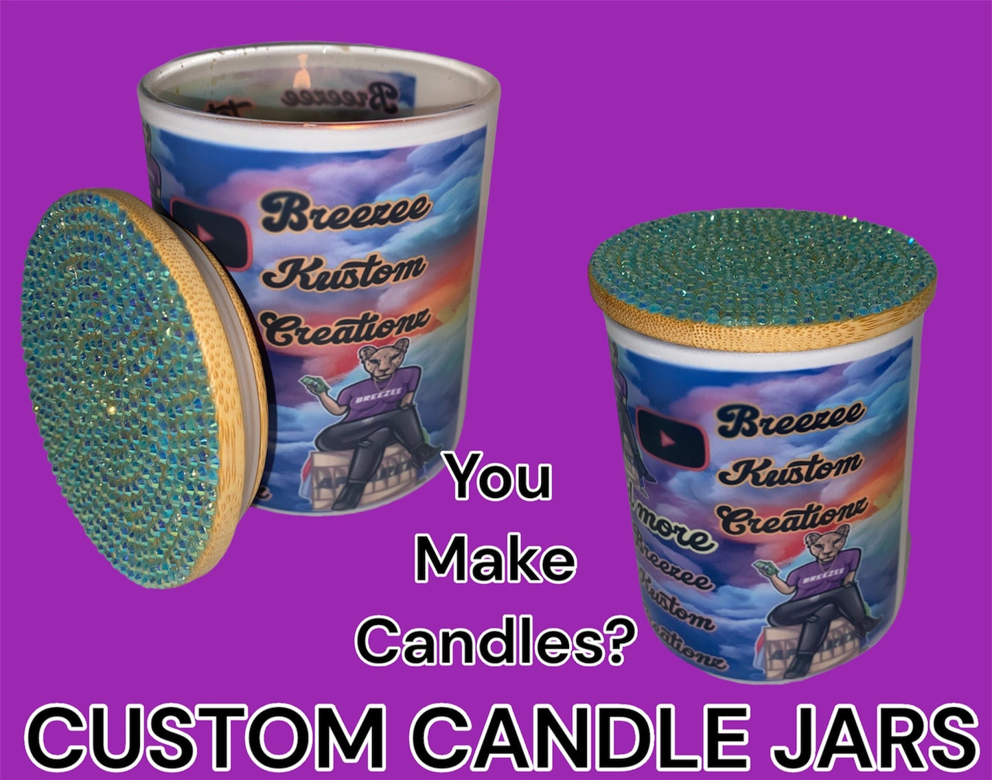 Custom Candle Jars